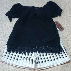 Girls Top & Short Set